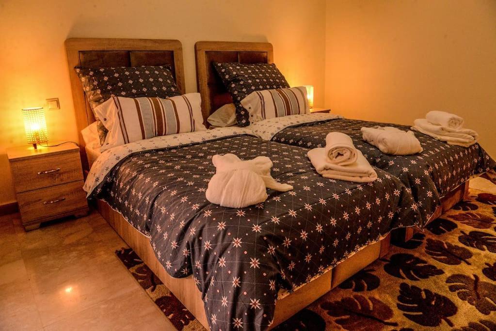 Beautiful, Great Equipped 122 M Holiday Apartment Near Majorelle Garden And Gueliz With Pool Views And A Large Balcony And Terrace Marrakesh Buitenkant foto