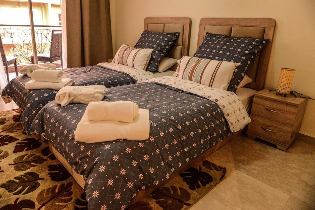 Beautiful, Great Equipped 122 M Holiday Apartment Near Majorelle Garden And Gueliz With Pool Views And A Large Balcony And Terrace Marrakesh Buitenkant foto